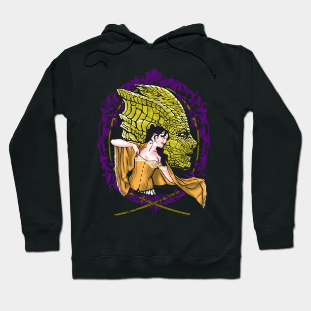 Madame Vastra and Jenny Hoodie by zerobriant